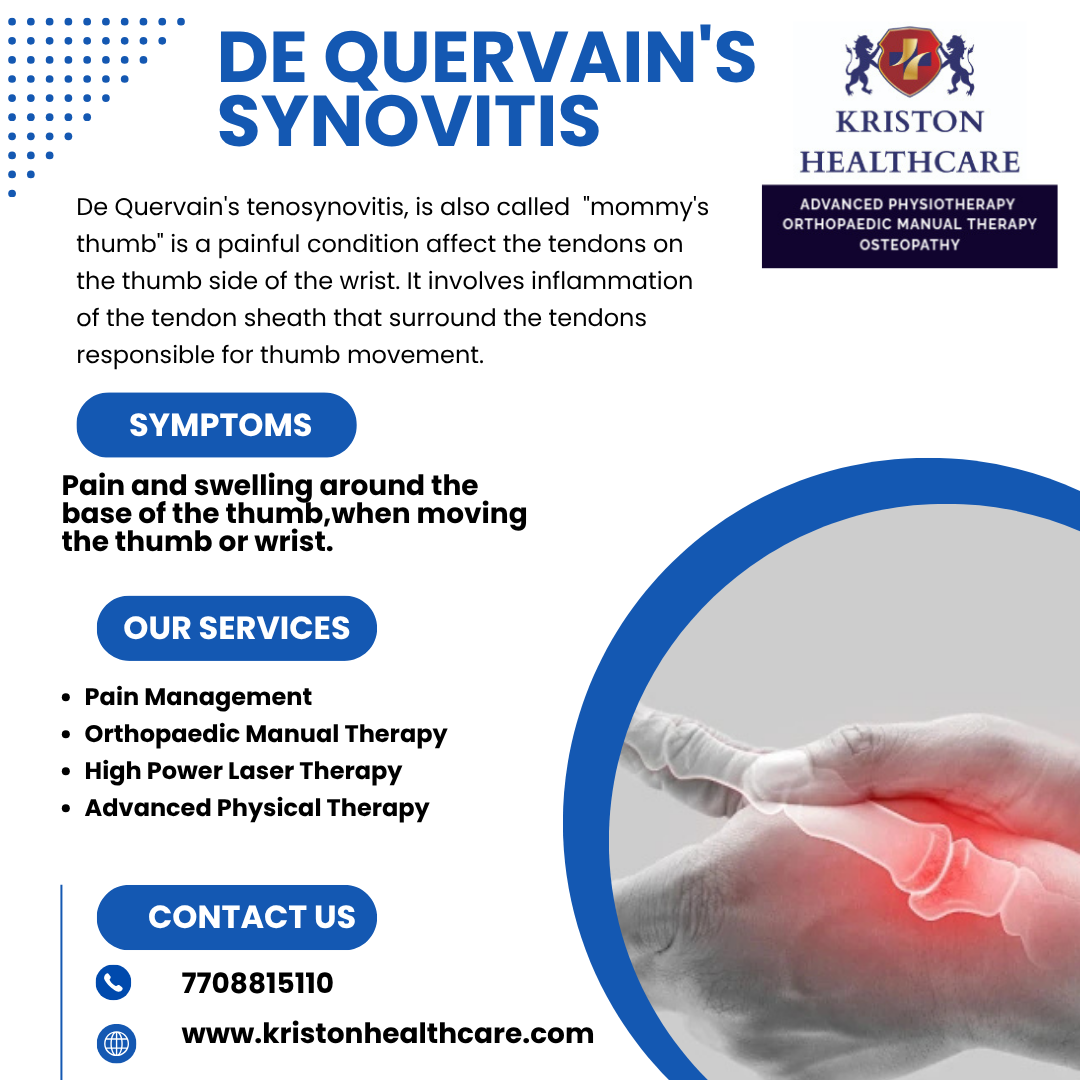 De Quervain’s tenosynovitis